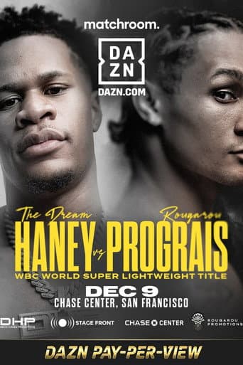 Poster for Devin Haney vs. Regis Prograis