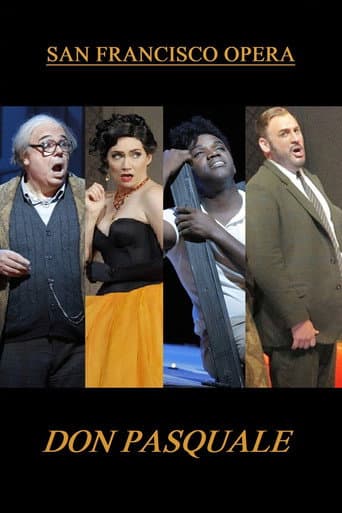 Poster for Don Pasquale - San Francisco Opera