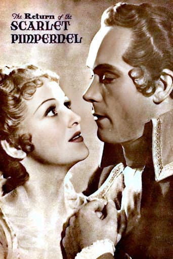 Poster for Return of the Scarlet Pimpernel