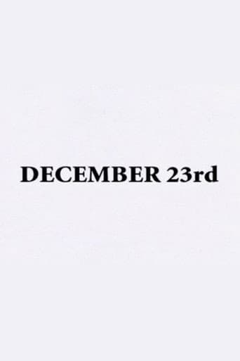 Poster for December 23rd