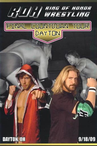 Poster for ROH: The Final Countdown Tour - Dayton