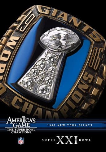 Poster for America's Game: 1986 New York Giants