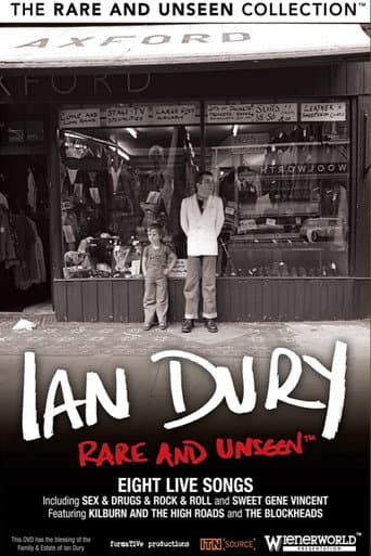 Poster for Ian Dury: Rare and Unseen