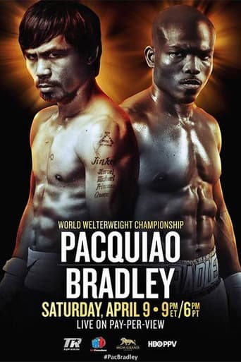 Poster for Manny Pacquiao vs. Timothy Bradley III