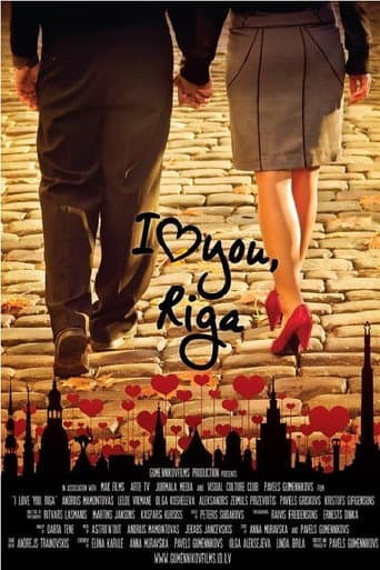 Poster for I Love You Riga
