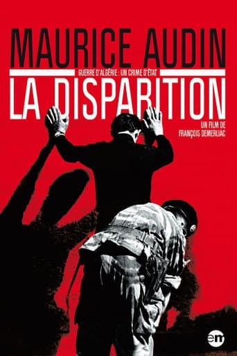 Poster for Maurice Audin, The Disappearance