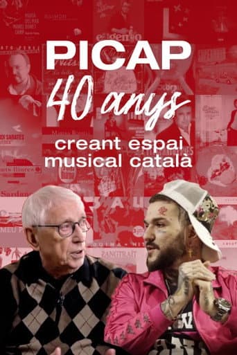 Poster for Picap, 40 anys creant espai musical català