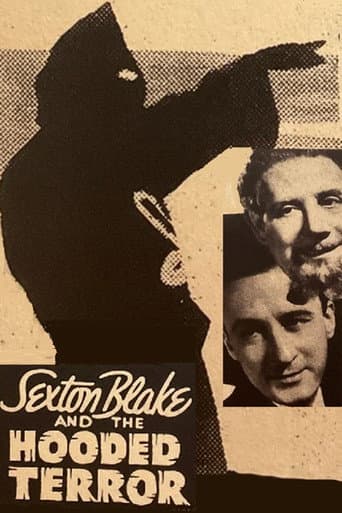 Poster for Sexton Blake and the Hooded Terror