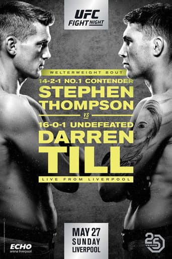 Poster for UFC Fight Night 130: Thompson vs. Till
