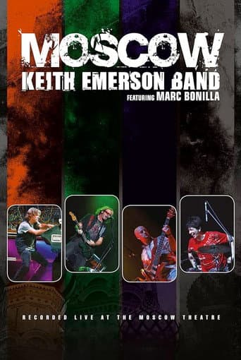 Poster for Keith Emerson Band - Moscow