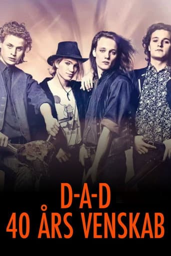 Poster for D-A-D 40 Års Venskab