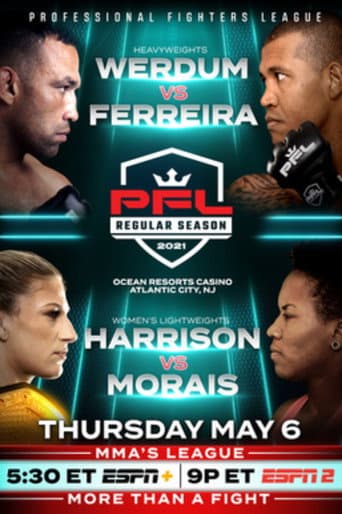 Poster for PFL 2021 #3: Regular Season - Werdum vs. Ferreira