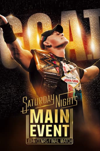 Poster for Saturday Night's Main Event - John Cena's Final Match