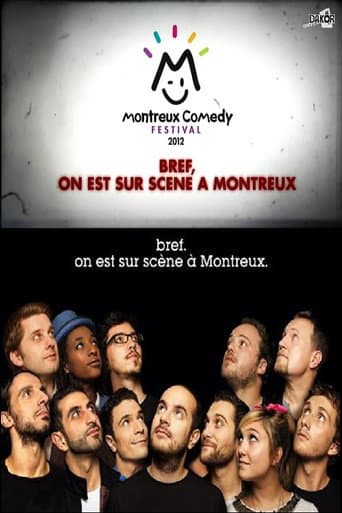Poster for Bref, on est sur scène à Montreux