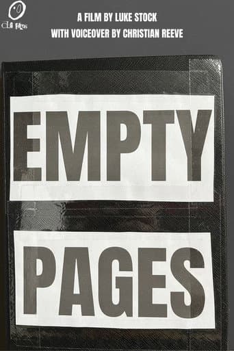 Poster for Empty Pages