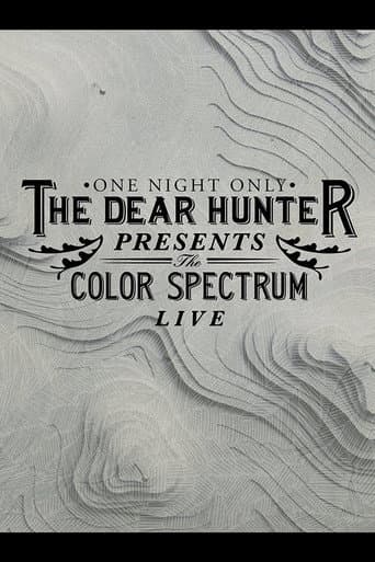 Poster for The Dear Hunter Presents: The Color Spectrum Live