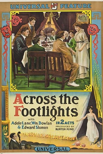 Poster for Across the Footlights