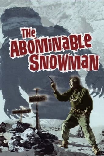 Poster for The Abominable Snowman