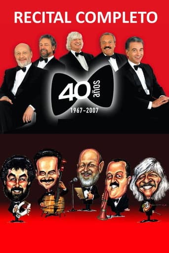 Poster for Recital 40 años