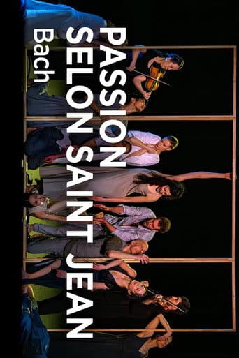 Poster for Bach's St John Passion Sasha Waltz