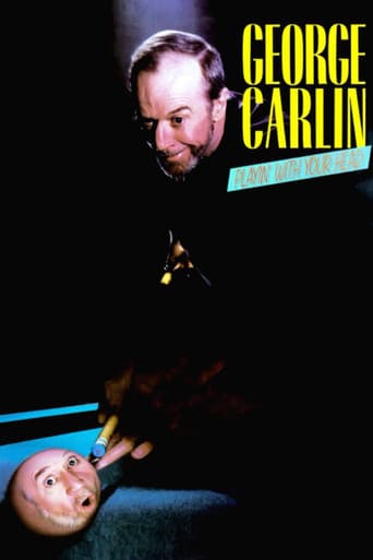 Poster for George Carlin: Playin' with Your Head