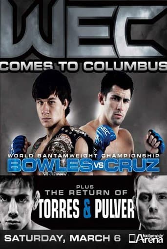 Poster for WEC 47: Bowles vs. Cruz