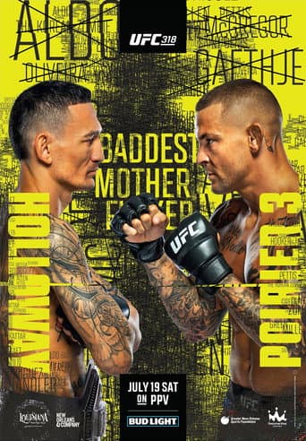 Poster for UFC 318: Holloway vs. Poirier 3