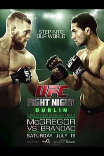 Poster for UFC Fight Night 46: McGregor vs. Brandao