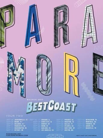 Poster for Paramore: AL Tour - Live From Paris