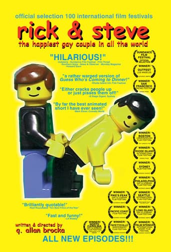 Poster for Rick and Steve: The Happiest Gay Couple in all the World Cum & Quiche