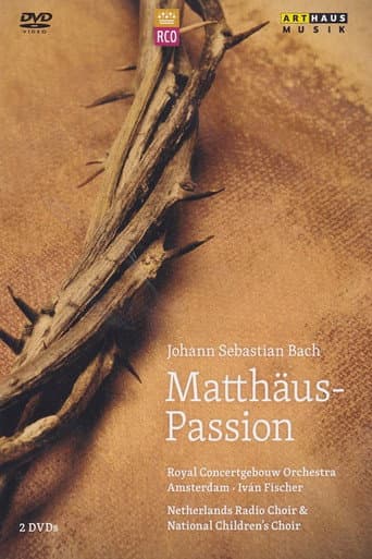 Poster for Bach Matthäus-Passion