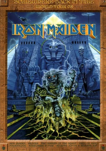 Poster for Iron Maden - Somewhere Back in Time World Tour '08, Mumbai India
