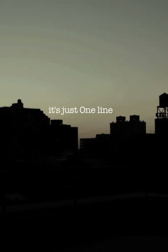 Poster for it's just One line