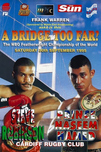 Poster for Steve Robinson vs. Naseem Hamed