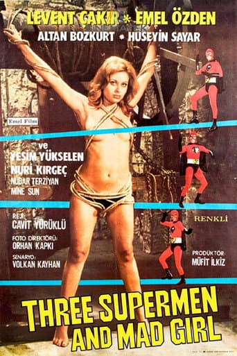 Poster for Three Supermen and Mad Girl