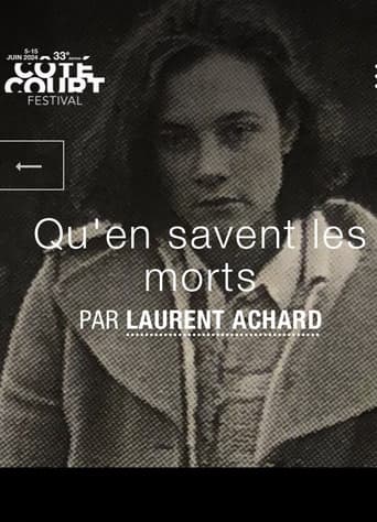 Poster for Qu'en savent les morts ?
