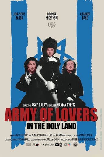 Poster for Army of Lovers in the Holy Land