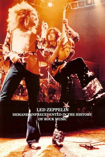 Poster for Led Zeppelin: Demand Unprecedented In The History Of Rock Music