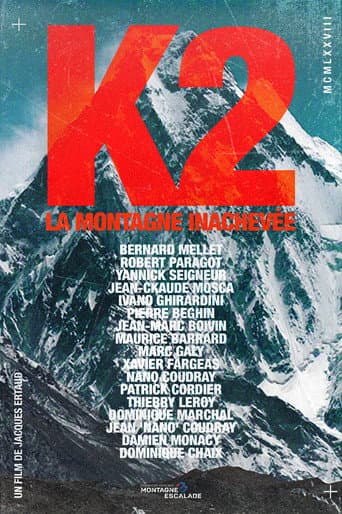 Poster for K2 La Montagne Inachevée