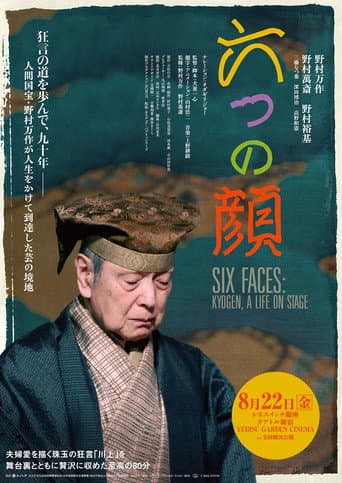 Poster for Six Faces: Kyogen, A Life on Stage