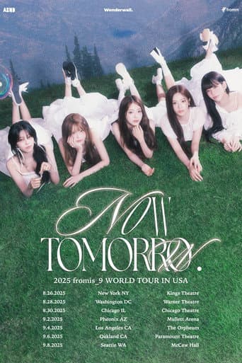 Poster for fromis_9 World Tour [NOW TOMORROW.] in Chicago