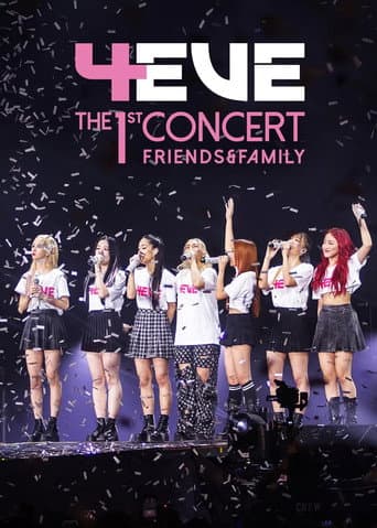 Poster for 4EVE The 1st Concert Friends & Family