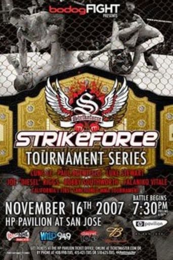 Poster for Strikeforce: Four Men Enter, One Man Survives