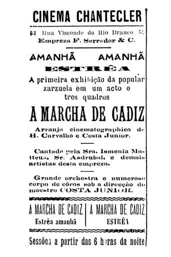 Poster for A Marcha do Cadiz