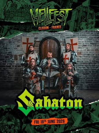 Poster for Sabaton - Hellfest 2026