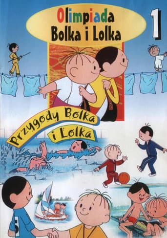Poster for Olympics with Bolek and Lolek