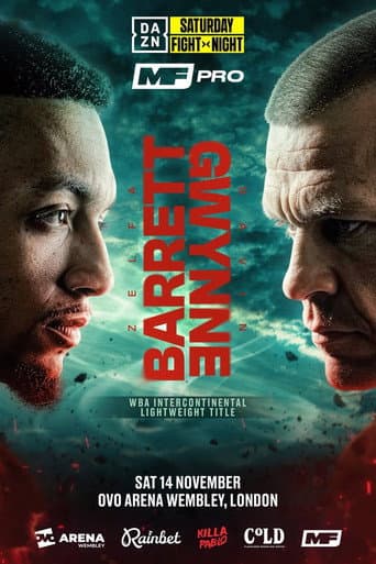 Poster for Zelfa Barrett vs. Gavin Gwynne