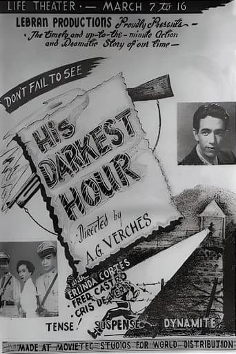 Poster for His Darkest Hour