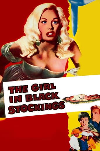 Poster for The Girl in Black Stockings