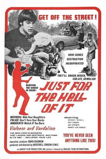 Poster for Just for the Hell of It